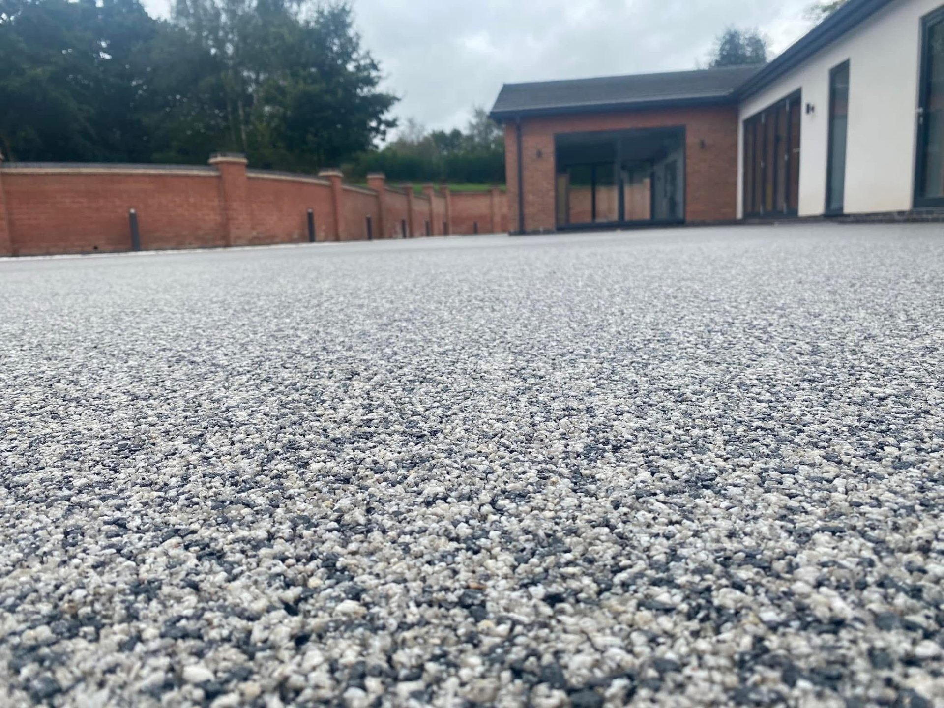 Resin surface detail